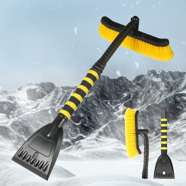 Car Detachable Snow Removal Shovel Ice Scraper Snow Brush Multifunctional  Ice Snow Shovel Snow Brush 2